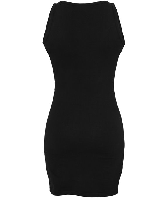 Ladies Sleeveless Dress Black 2